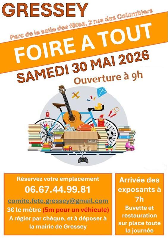 Foire à tout annuelle