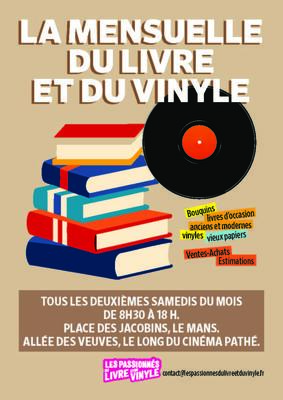 Mensuelle du livre et du vinyle