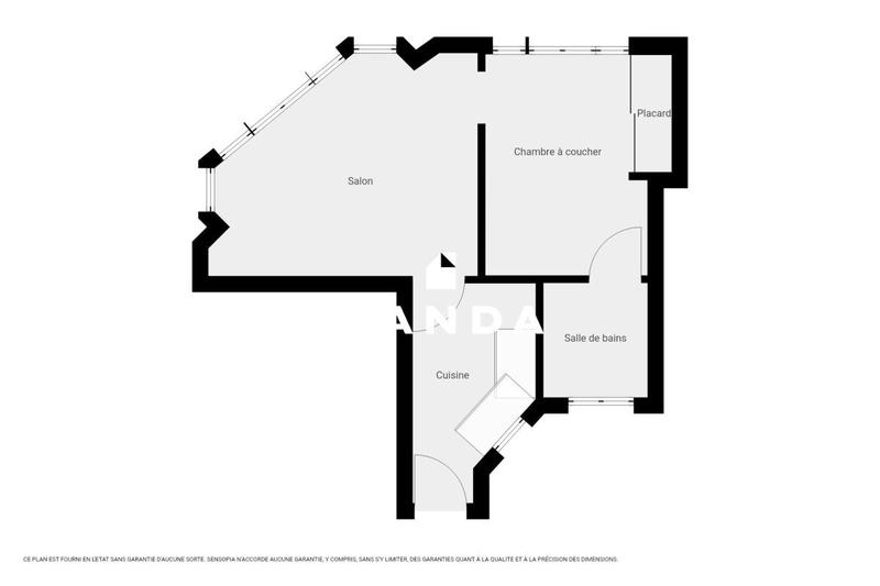 Appartement - 28 m² - 2 pièces