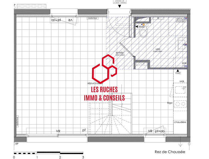 Duplex - 104 m² - 5 pièces