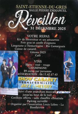 Réveillon à St. Etienne du Grès