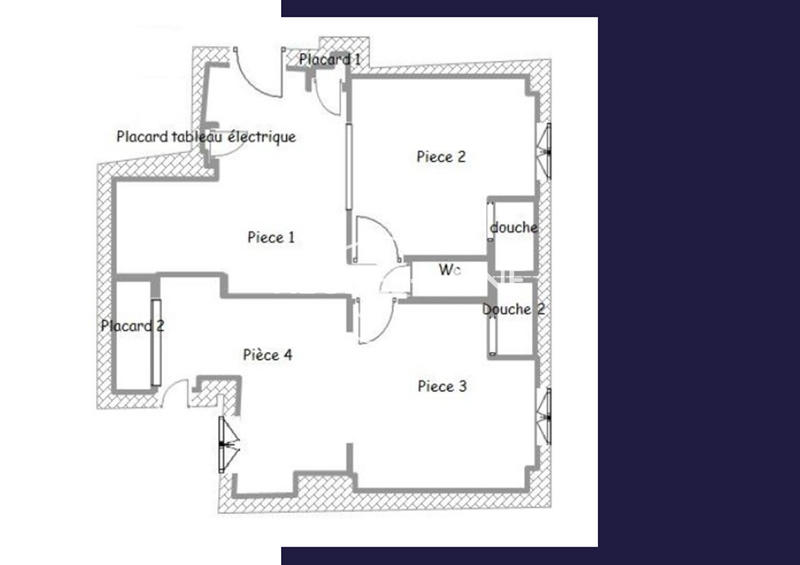 Appartement - 48 m² - 2 pièces