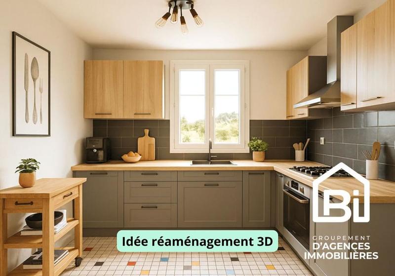 Maison - 90 m² - 5 pièces