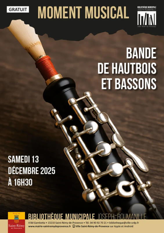 Moment musical à la bibliothèque de Saint-Rémy-de-Provence