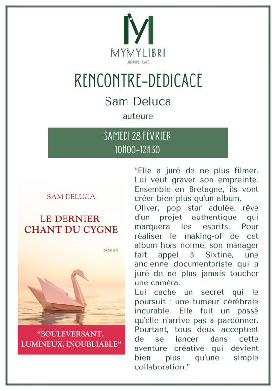 Dédicace avec Sam DeLuca
