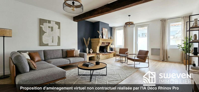 Maison ancienne - 163 m² - 5 pièces