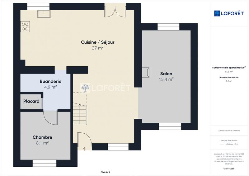 Maison - 100 m² - 5 pièces