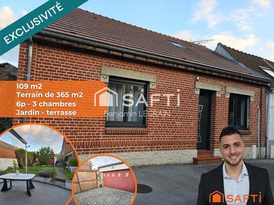 Maison - 109 m² - 6 pièces