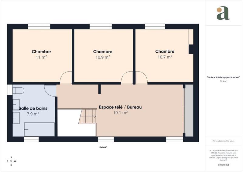 Maison ancienne - 170 m² - 5 pièces