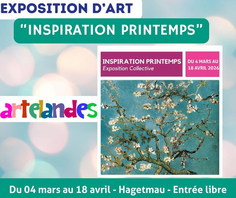 Exposition de peinture « Inspiration Printemps » par l’association ArteLandes