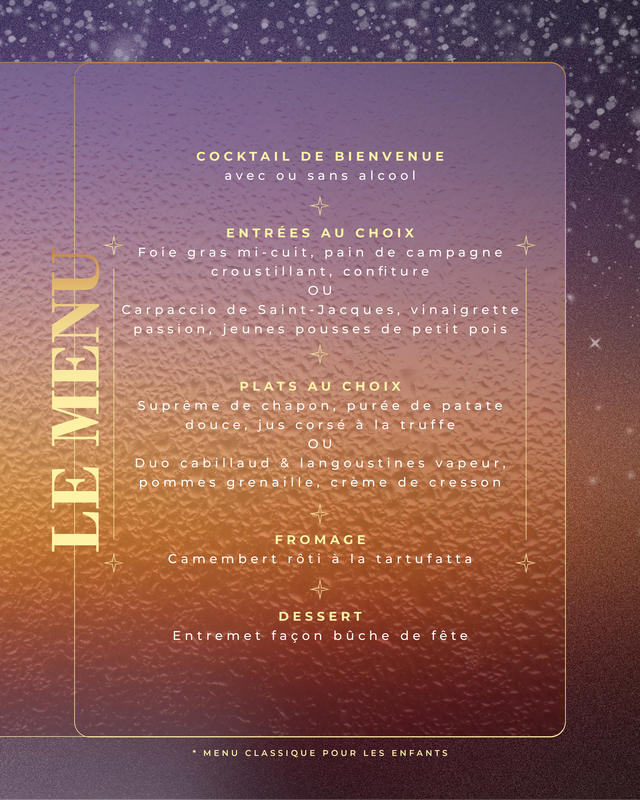 Offez vous un reveillon qui change