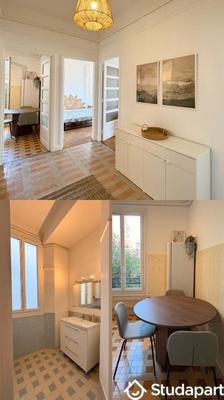 Chambre - 12 m² - 1 pièce