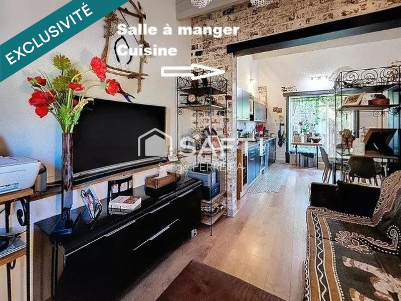 Maison - 55 m² - 3 pièces