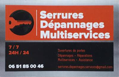 Serrures Depannages 24h/24
