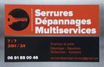 Serrures Depannages 24h/24
