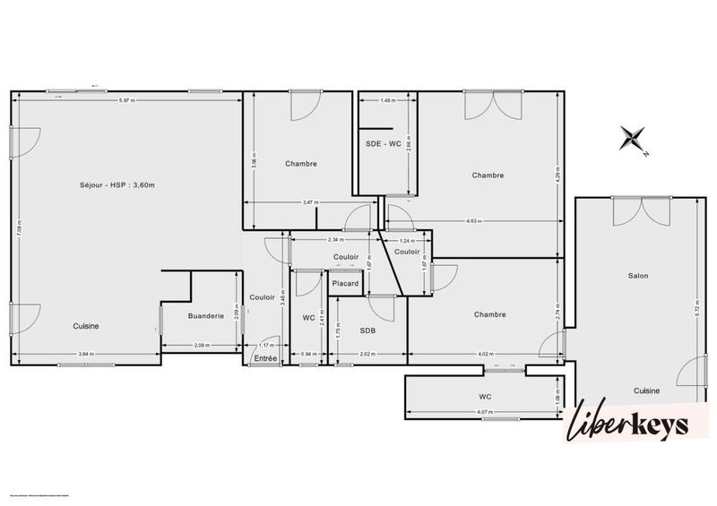 Maison - 154 m² - 5 pièces