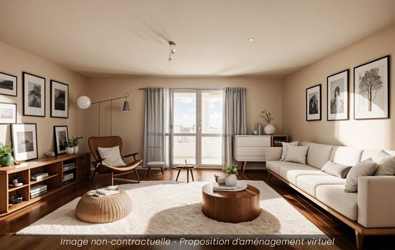 Appartement - 69 m² - 3 pièces