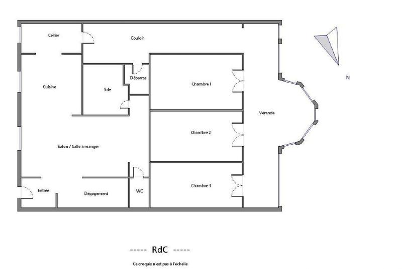 Maison - 110 m² - 4 pièces