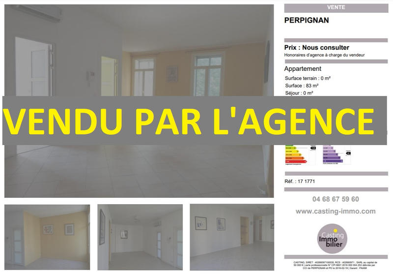 Appartement - 83 m² - 2 pièces