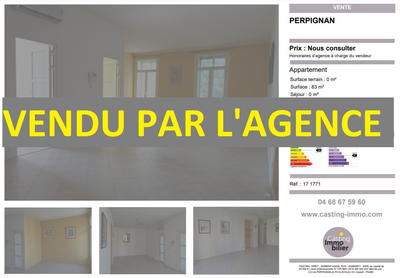 Appartement - 83 m² - 2 pièces