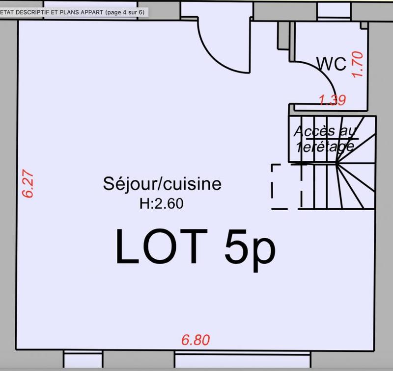 Duplex - 77 m² - 4 pièces