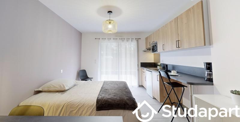 Chambre - 22 m² - 1 pièce