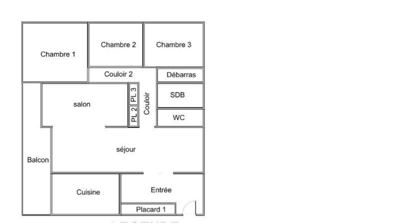 Appartement - 102 m² - 5 pièces