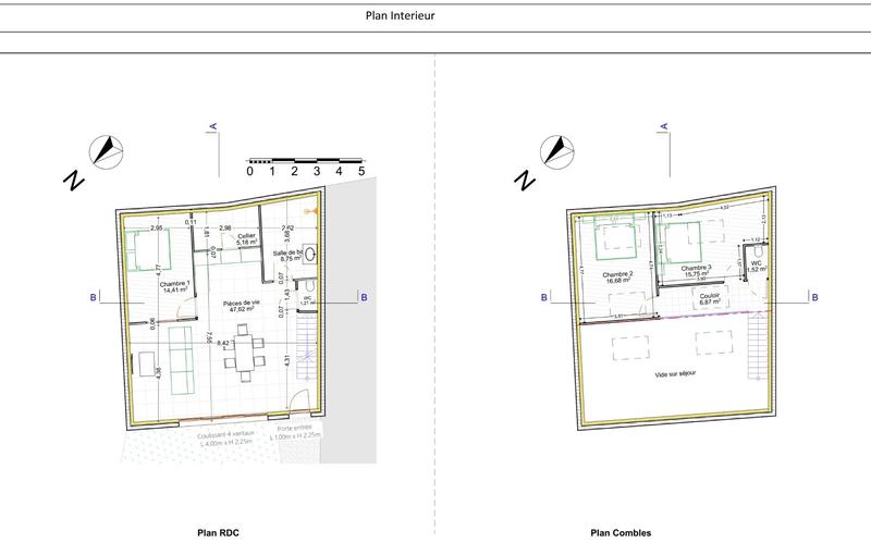 Maison - 180 m² - 6 pièces