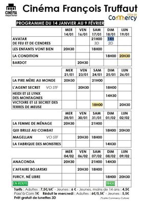 Oma - programme Cinéma Truffaut