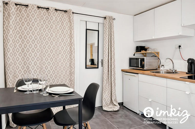 Appartement - 15 m² - 1 pièce