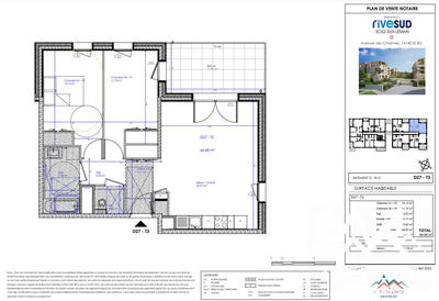 Appartement - 67 m² - 3 pièces