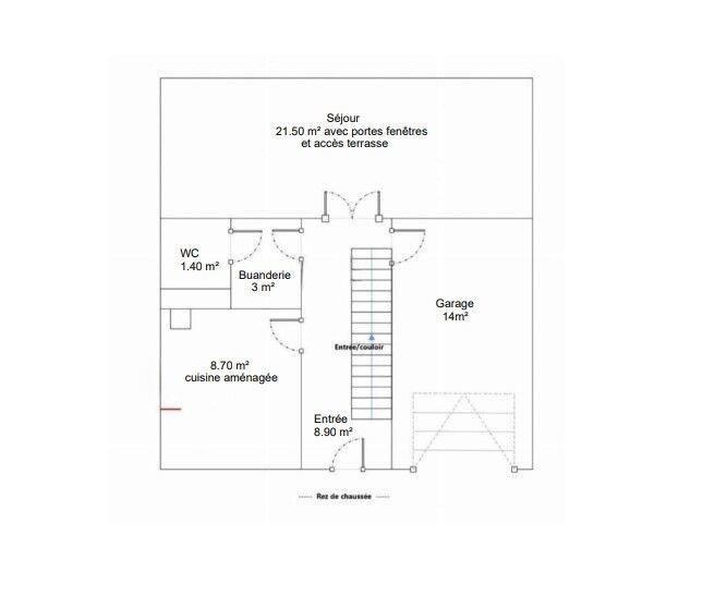 Maison - 98 m² - 5 pièces