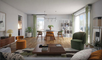 Appartement - 59 m² - 3 pièces