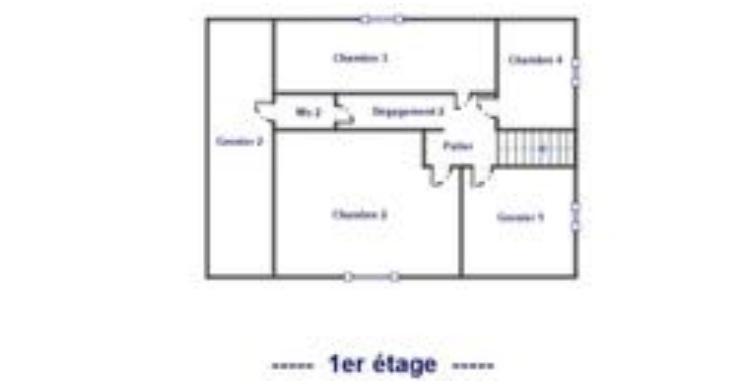 Maison - 158 m² - 8 pièces