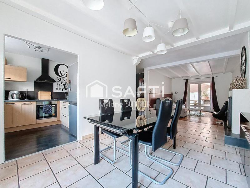 Maison - 125 m² - 6 pièces