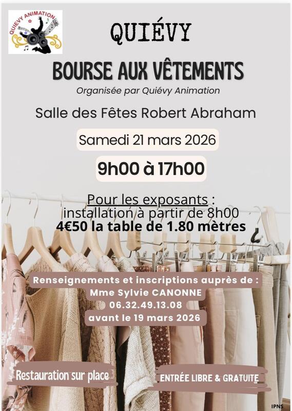 Bourse aux vêtements