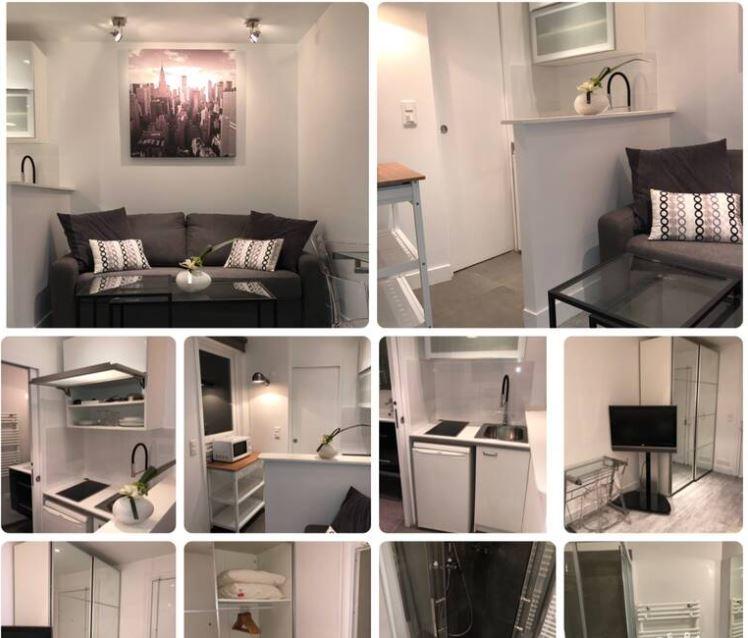 Studio - 17 m² - 1 pièce