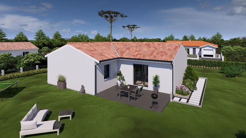Maison - 90 m² - 4 pièces
