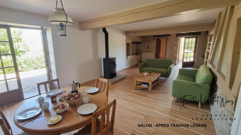 Maison - 120 m² - 4 pièces
