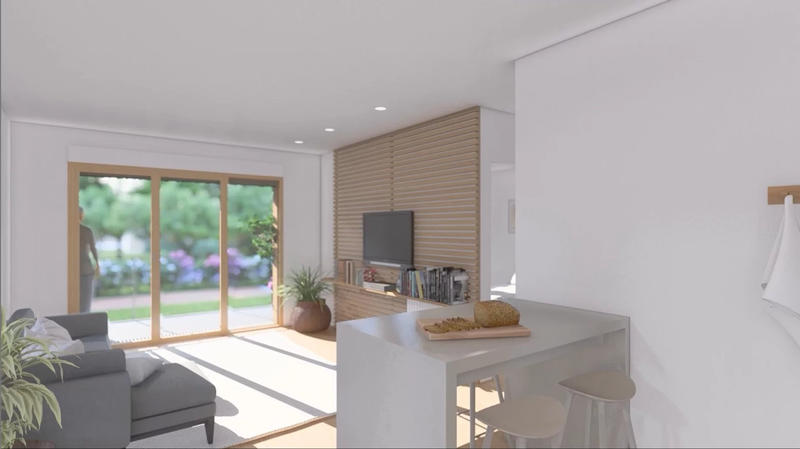 Appartement - 52 m² - 2 pièces