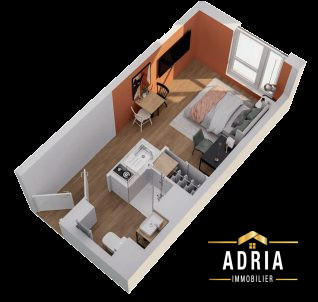 Appartement - 64 m² - 3 pièces