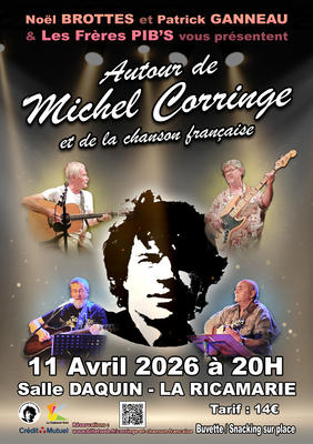 Autour de Michel Corringe et de la chanson feançaise