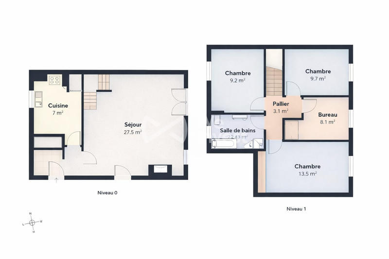 Villa - 85 m² - 5 pièces