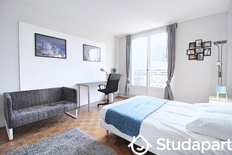 Chambre - 11 m² - 1 pièce