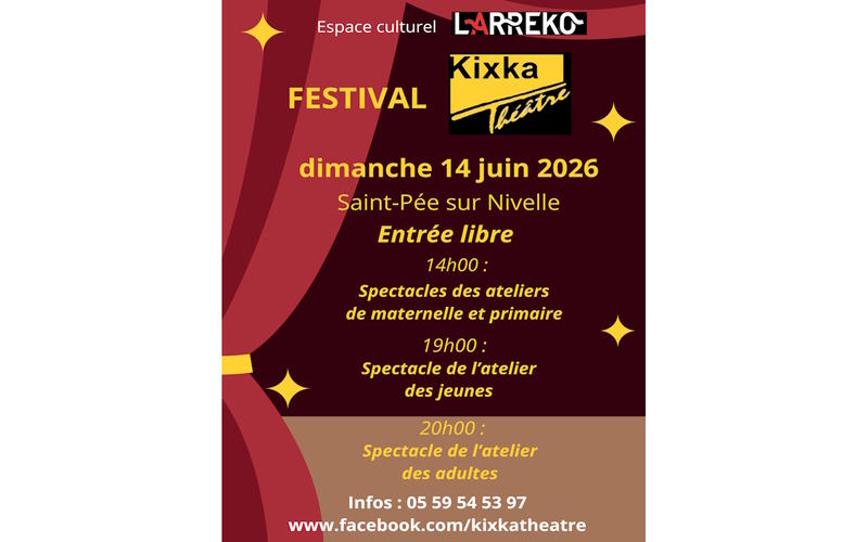 Festival de Théâtre avec Kixka Théâtre