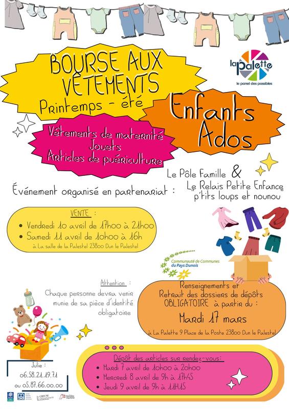 Bourse aux vêtements