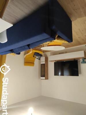 Chambre - 12 m² - 1 pièce