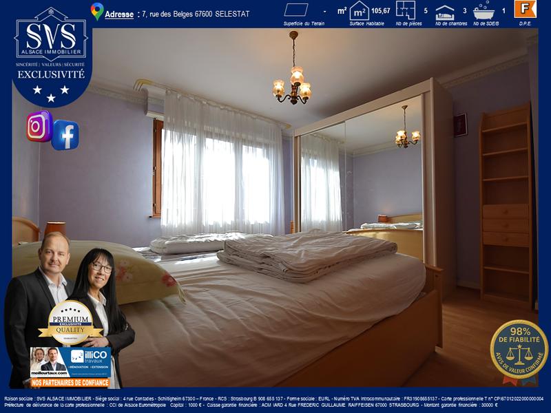 Appartement - 106 m² - 5 pièces