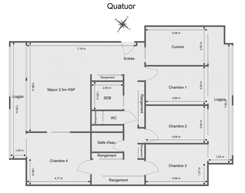 Appartement - 111 m² - 5 pièces