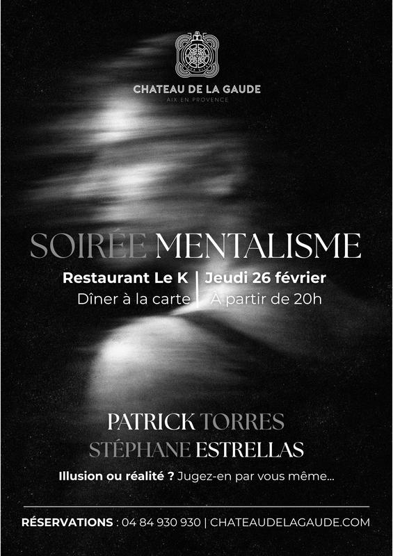Soirée Mentalisme au Château de la Gaude